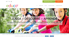 Desktop Screenshot of educo.es