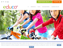 Tablet Screenshot of educo.es