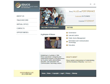 Tablet Screenshot of educo.net