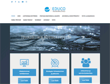 Tablet Screenshot of educo.fi